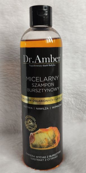 Szampon Dr. Amber regeneracja i nawilżenie