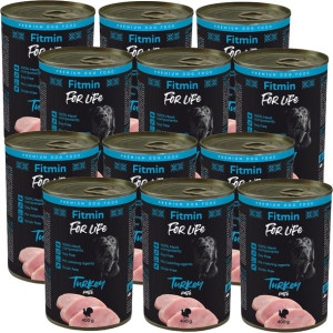 FITMIN For Life Turkey Indyk 12x400g