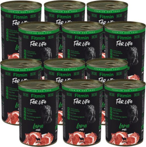 FITMIN For Life Lamb Jagnięcina 12x400g