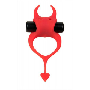 Pierścień na penis Devil Red