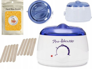 Podgrzewacz Wosku + Wosk Twardy 100g+10 Patyczków