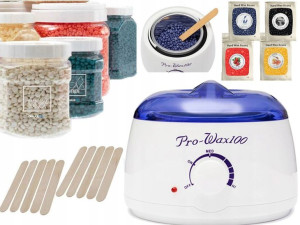 Zestaw Podgrzewacz Wosku W Puszce+twardy Wosk 1000g