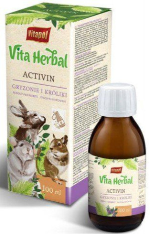Vitapol | Vita Herbal dla gryzoni i królika | Activin 100ml - Activin 100ml