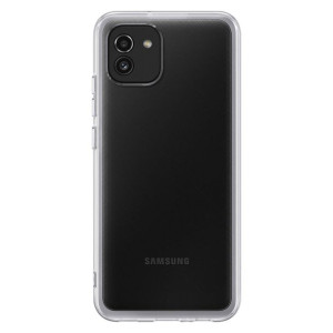 Żelowe etui Samsung Soft Clear Cover pokrowiec Samsung Galaxy A03 przezrocz