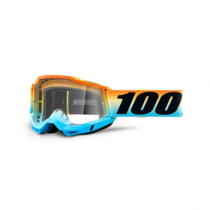 100% Fa21 Gogle Accuri 2 Youth Sunset - Clear Lens