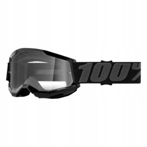 Gogle 100 procent 100% strata 2 junior czarne