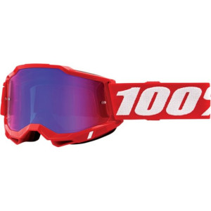 GOGLE 100% ACCURI 2 RED enduro crosowe 2 SZYBKI