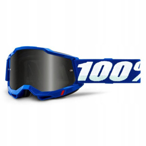 Gogle 100% ACCURI 2 SAND BLUE Szyba Szara Smoke