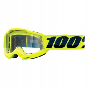 GOGLE 100% ACCURI 2 YELLOW enduro JUNIOR dziecięce