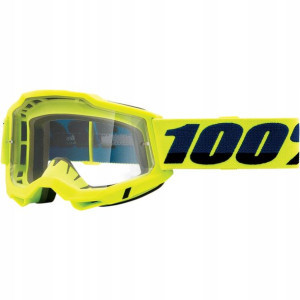 GOGLE 100% ACCURI 2 YELLOW OTG do okularów