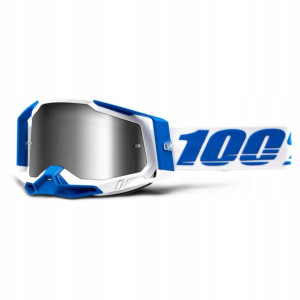 Gogle 100% RACECRAFT 2 ISOLA Szyba Srebrna Lustro