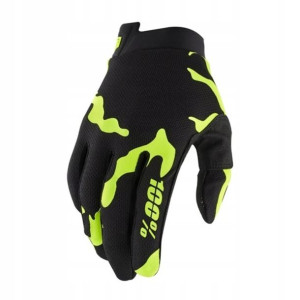 Rękawice 100% itrack czarne S cross enduro
