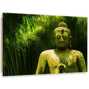 Deco Panel, Budda wśród bambusów, 1-częściowy - 120x80