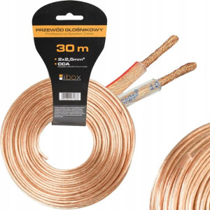 Kabel Przewód Głośnikowy 2x2,5mm Cca Hq 30 Metrów