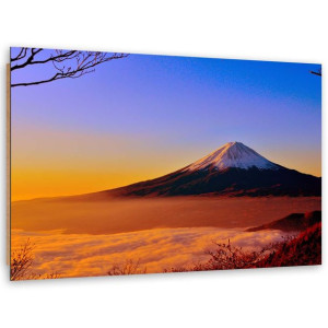 Deco Panel, Góra Fuji skąpana w słońcu, 1-częściowy - 120x80