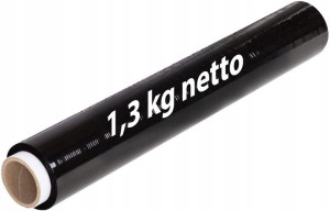 Folia Stretch Strecz Strech Czarna Czarny 1,5kg