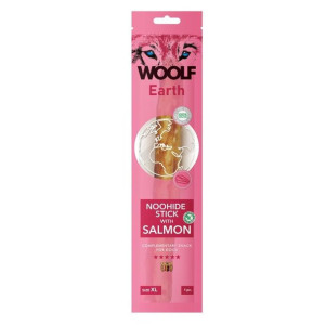 Woolf Earth Noohide Stick Salmon Przysmak Dla Psa Łosoś Rozmiar XL 85 g