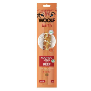 Woolf Earth Noohide Stick Beef Przysmak Dla Psa Wołowina Rozmiar XL 85 g