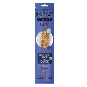 Woolf Earth Noohide Stick Duck Przysmak Dla Psa Kaczka Rozmiar XL  85 g