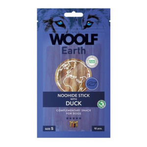Woolf Earth Noohide Stick Duck Przysmak Dla Psa Kaczka Rozmiar S  85 g