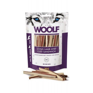 Woolf Long Lamb And Cod Sandwich 100 g