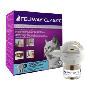 Ceva Feliway Classic Diffuser Feromony Uspokajające dla Kotów Komplet 48 ml