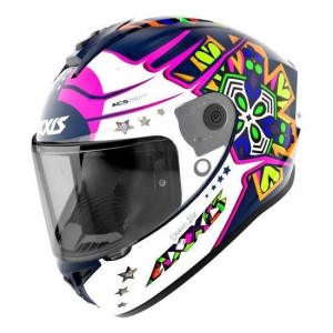 Kask Axxis Draken S Star Matt Blue Gratisy
