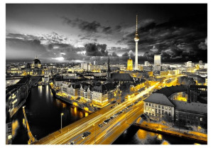Fototapeta - Berlin nocą [Rozmiar: 350X245]