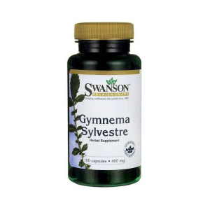 Swanson Liście Gurmaru 400mg 100kaps
