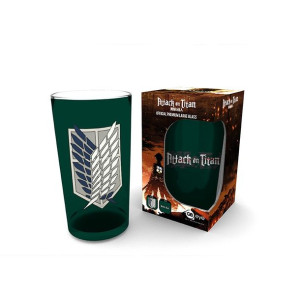 Duża szklanka Attack on Titan - Scout Symbol (400 ml)