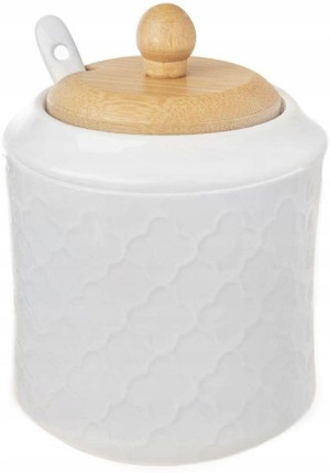 Cukiernica Cukierniczka Porcelanowa Bambusowa