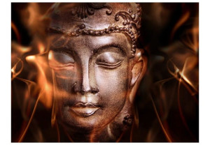 Fototapeta - Buddha. Fire of meditation. [Rozmiar: 300X231]