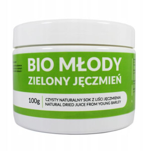 Młody jęczmień zielony 100% SOK BIO ODCHUDZANIE 100 g