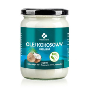 Olej Kokosowy Nierafinowany Extra Virgin Bio 500ml