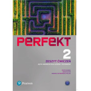Perfekt 2 Zeszyt ćwiczeń A1+ Niemiecki Pearson + KOD