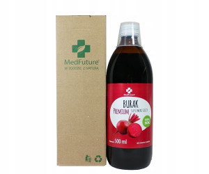 Sok z buraka - 500 ml naturalny Bez cukrów