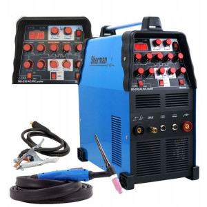 Spawarka Sherman TIG 210 AC/DC Puls 200A MMA