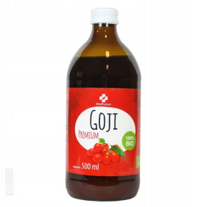 Sok z jagód Goji 100% BIO naturalny 500ml