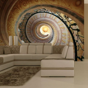 Fototapeta - Decorative spiral stairs [Rozmiar: 300X231]