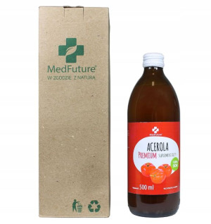 Sok z aceroli + witamina C 100% naturalny 500 ml