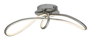 Lampa sufitowa srebrna LED 38W biały 4000K Slash Candellux 10-69870