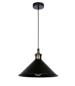 Lampa sufitowa wisząca 1X60W E27 czarny VELO 31-56313