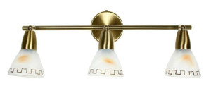 Lampa sufitowa Candellux 93-89901 Parnas listwa 3X40W E14 patyna