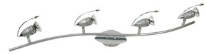 Lampa sufitowa Candellux 94-09909 Thunder listwa 4*50W GU10 230V chrom anat