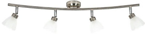 Lampa sufitowa Candellux  94-85866 Kango listwa 4X40W G9 matowy nikiel