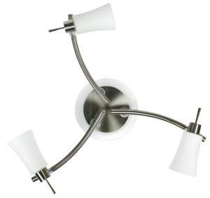 Kroton Plafon 3X40W G9 Nikiel Mat