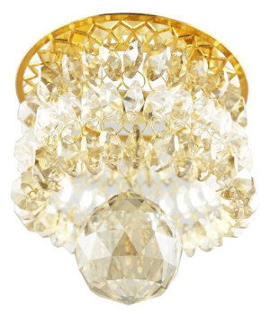 Oprawa Stropowa Candellux Sk-63 G/g Złota Mr16 Opr. Strop. Dekoracyjna Mr16