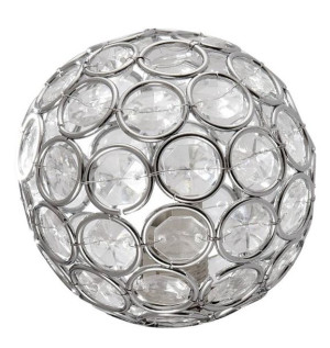 Klosz chrom / transparent G9 90mm do lamp Starlet Candellux 71-01016