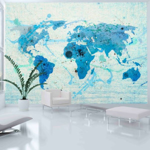 Fototapeta - Cruising and sailing -  The World map [Rozmiar: 400X309]