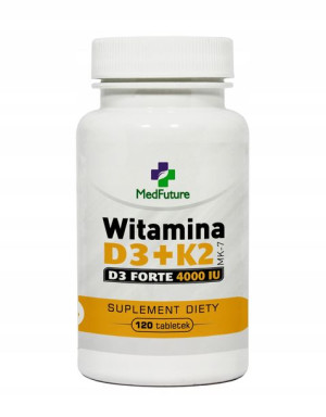 WITAMINA D3 + K2 MK-7 100mcg 120tab